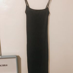 Nasty gal midi dress with thigh slit